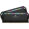 DOMINATOR® PLATINUM RGB 32GB (2x16GB) DDR5 DRAM Up To 6200MT/s CL32 Memory Kit — Black