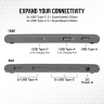 USB100 7-Port USB-C/USB-A Expansion Hub