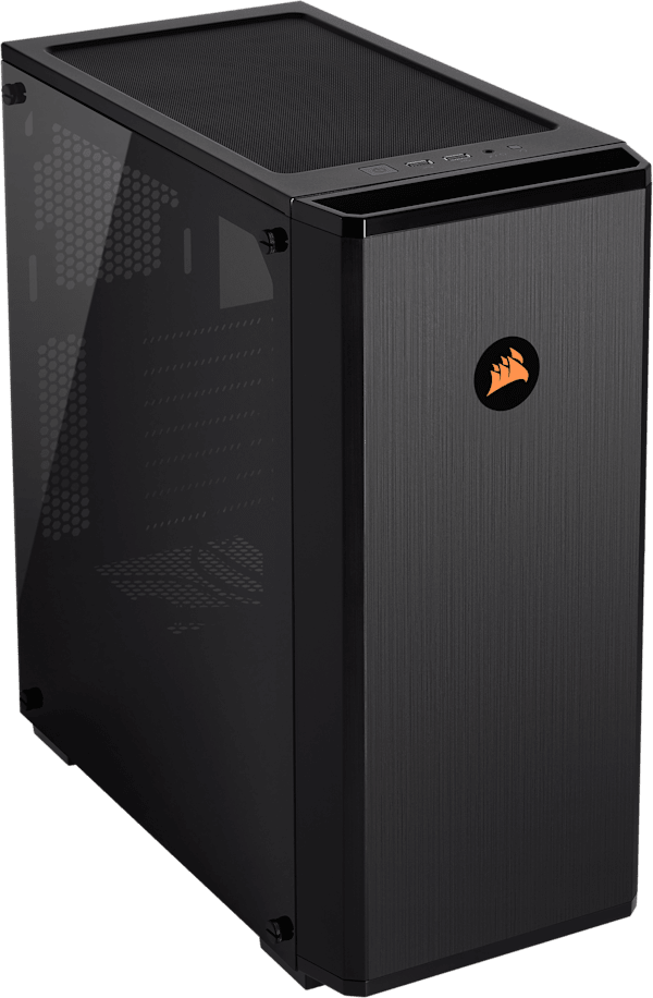 Carbide Series 175R RGB Tempered Glass Mid-Tower ATX Gaming Case — Black