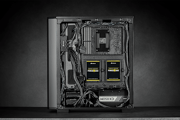 Carbide Series 175R RGB Tempered Glass Mid-Tower ATX Gaming Case — Black