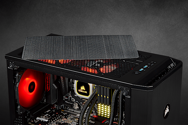 Carbide Series 175R RGB Tempered Glass Mid-Tower ATX Gaming Case — Black