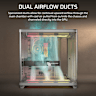 AIR 5400 LX-R RGB iCUE LINK Triple Chamber Mid-Tower PC Case - White
