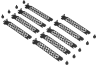 iCUE 4000X/4000D/4000D Airflow Expansion Slot Covers, Black