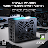 WS3000 3000W ATX 3.1 Fully Modular Workstation Power Supply (KR)