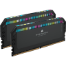 DOMINATOR® PLATINUM RGB 64GB (2x32GB) DDR5 DRAM Up To 5600MT/s CL40 AMD EXPO & Intel XMP Memory Kit — Black