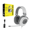 HS65 SURROUND Wired Gaming Headset — White