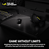 MM Glass Large Precision Gaming Mouse Pad - Black