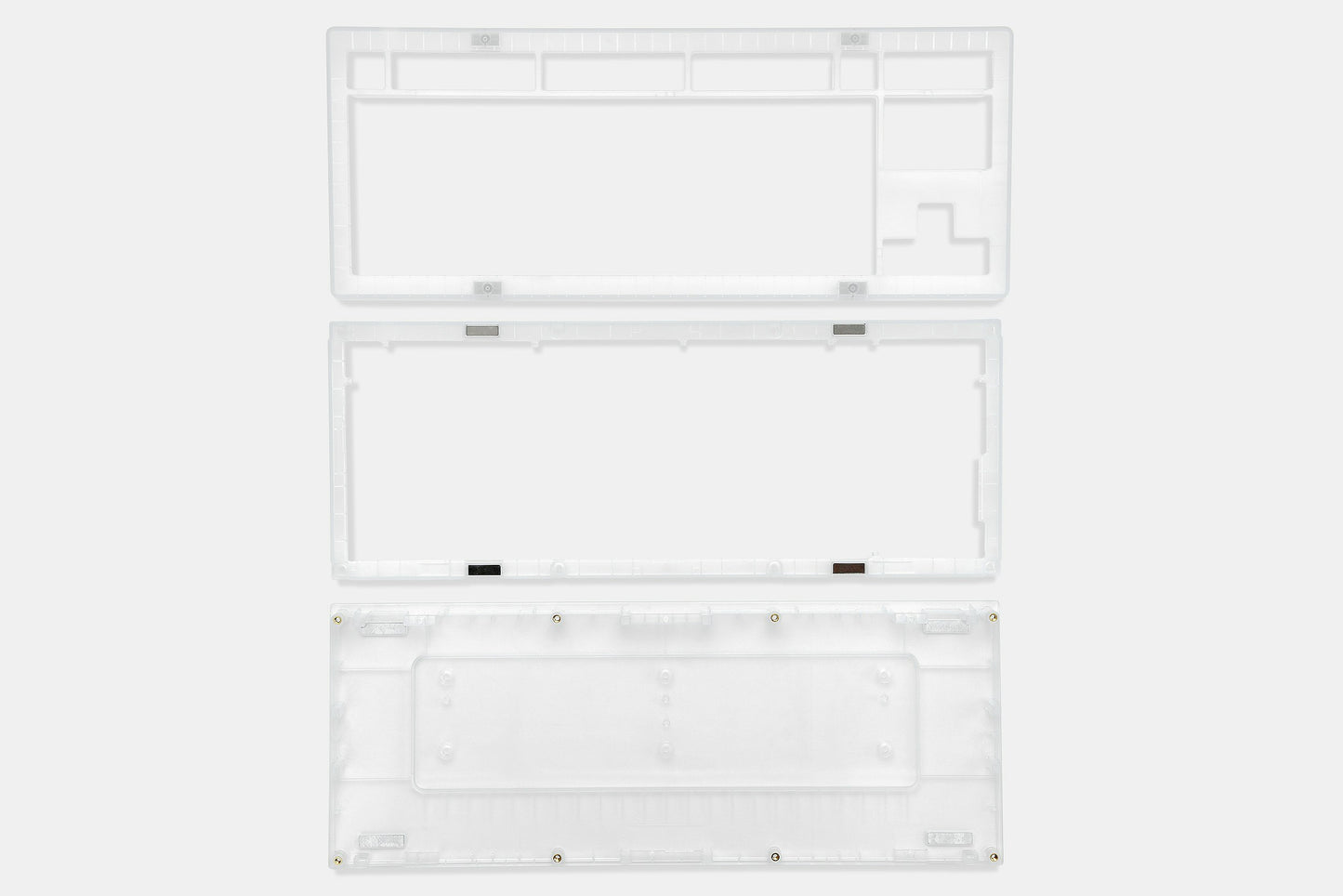 Drop CSTM80 Keysterine Full Case Kit - Frost