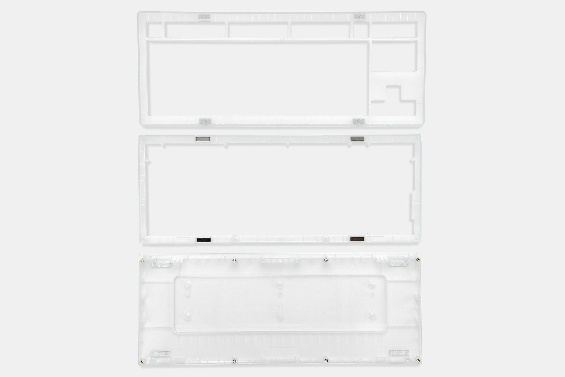 Drop CSTM80 Keysterine Full Case Kit - Frost