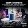 HS65 SURROUND Wired Gaming Headset — White