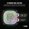 iCUE LINK XC7 RGB ELITE CPU Water Block - White