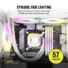 iCUE H150i ELITE CAPELLIX XT Liquid CPU Cooler, White