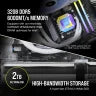 VENGEANCE FROST EDITION i7500 Gaming PC: Intel Core i9-14900K, NVIDIA RTX 4080, 32GB DDR5 6000MT/s Memory, 2TB NVMe SSD