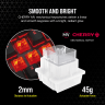 K60 PRO Mechanical Gaming Keyboard — Red LED — 100% CHERRY MV Mechanical Keyswitches — Black