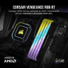 VENGEANCE® RGB RT 64GB (2 x 32GB) DDR4 DRAM 3600MHz C18 Memory Kit – Black