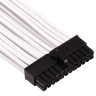 Premium Individually Sleeved ATX 24-Pin Cable Type 4 Gen 4 – White