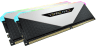 VENGEANCE® RGB RT 16GB (2 x 8GB) DDR4 DRAM Up To 3600MHz C18 Memory Kit – White