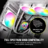 iCUE AR120 Digital RGB 120mm PWM Fan, Triple Pack, White