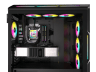iCUE AF120 RGB SLIM 120mm PWM Fluid Dynamic Bearing Fan — Black Twin Pack