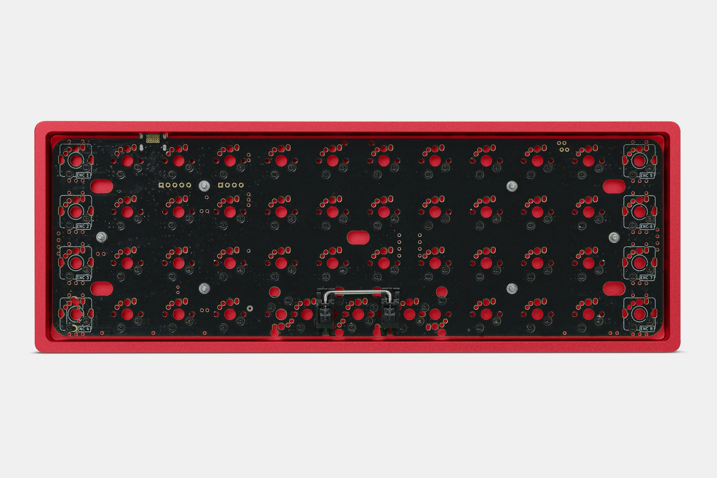 Drop + OLKB Planck Mechanical Keyboard Kit V7 - Red