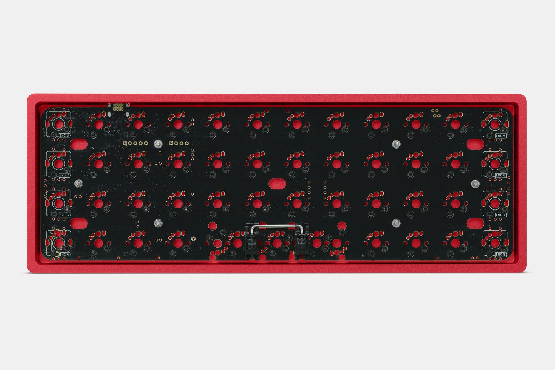 Drop + OLKB Planck Mechanical Keyboard Kit V7 - Red