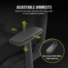 TC100 RELAXED Gaming Chair - Fabric Black/Black
