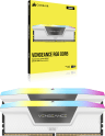 VENGEANCE® RGB 32GB (2x16GB) DDR5 DRAM Up To 6000MT/s CL36 AMD EXPO & Intel XMP Memory Kit — White
