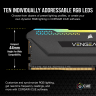 VENGEANCE RGB PRO SL 32GB (2x16GB) DDR4 DRAM Up To 3600MHz C18 Memory Kit – Black