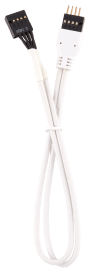 Premium Sleeved Front Panel Extension Kit 30cm — White