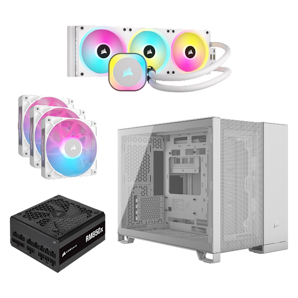 2500D Airflow White All-in-One Bundle