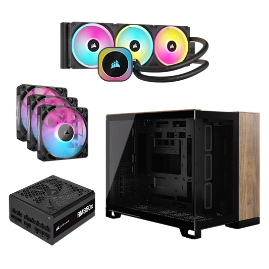 2500X Black/Walnut Wood All-in-One Bundle