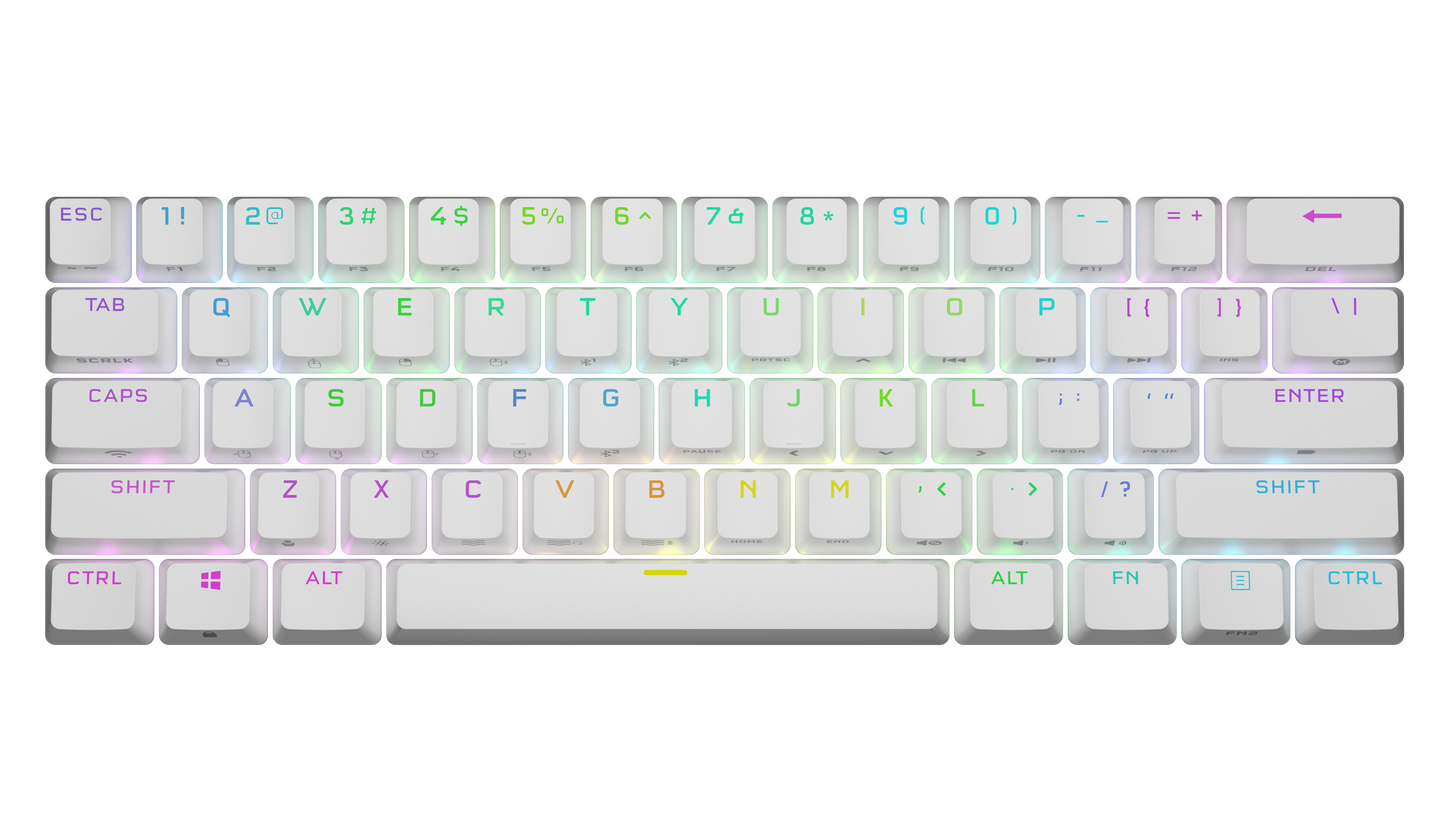 K70 Keycaps - White