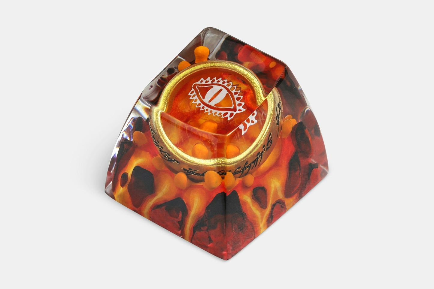 Drop + The Lord of the Rings™ The One Ring Artisan Keycap - Mount Doom