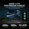 K100 RGB Optical-Mechanical Gaming Keyboard - Midnight Gold