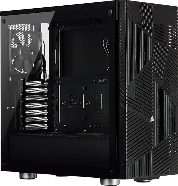 275R Airflow Tempered Glass Mid-Tower Gaming Case — Black