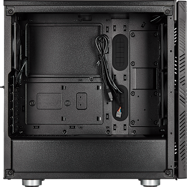 275R Airflow Tempered Glass Mid-Tower Gaming Case — Black