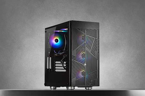 275R Airflow Tempered Glass Mid-Tower Gaming Case — Black