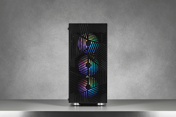 275R Airflow Tempered Glass Mid-Tower Gaming Case — Black