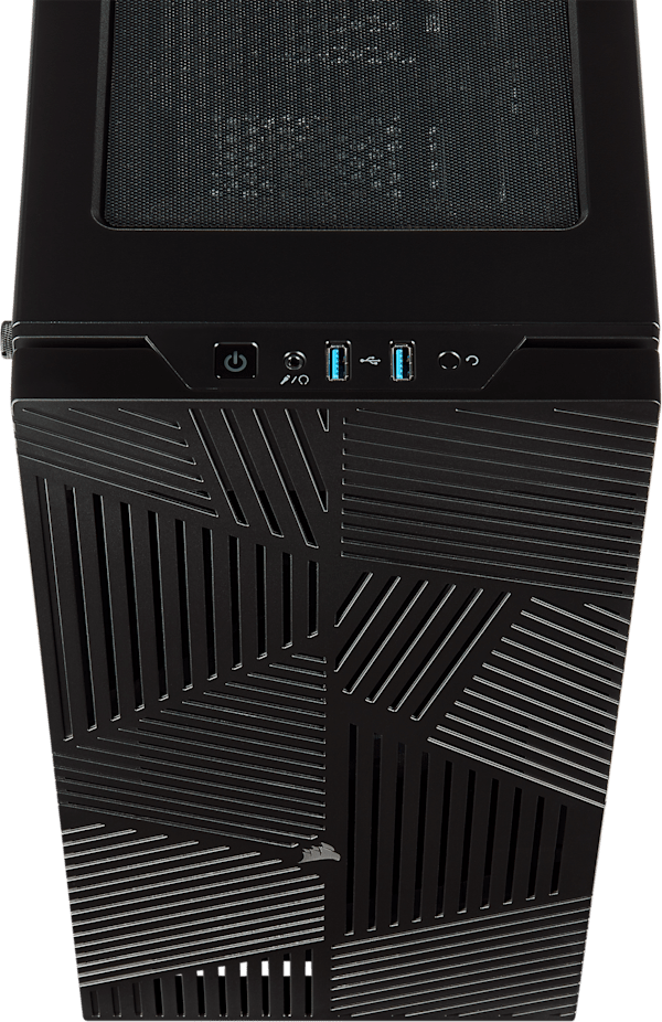 275R Airflow Tempered Glass Mid-Tower Gaming Case — Black