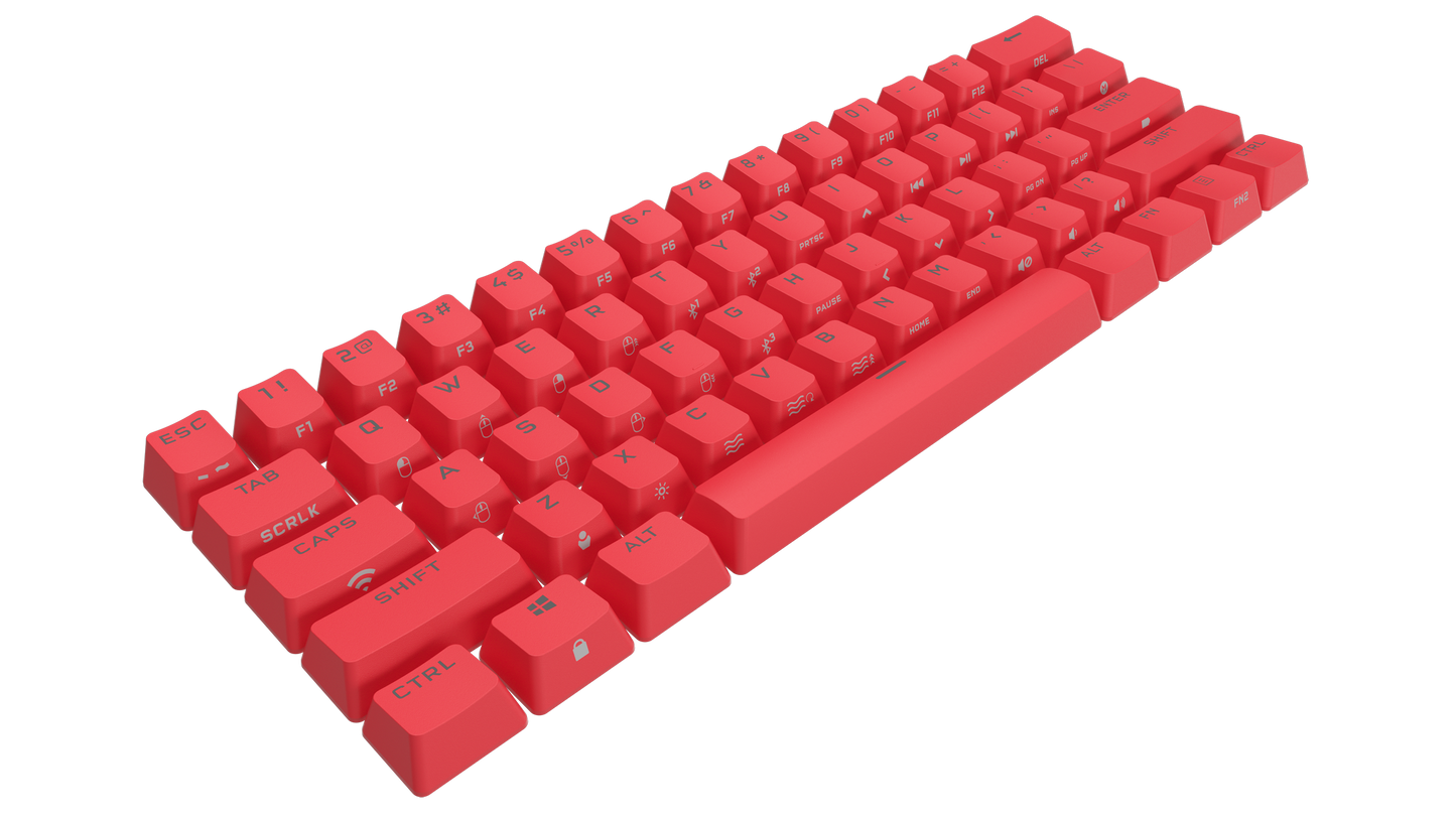 K70 Keycaps - Red