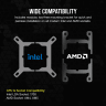 iCUE XC7 RGB ELITE LCD CPU Water Block - White