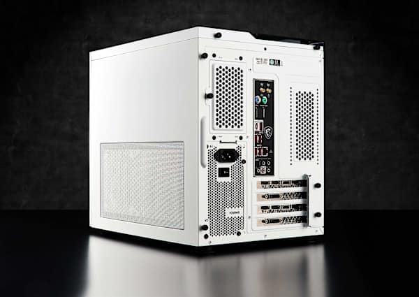 Crystal Series 280X RGB Tempered Glass Micro ATX Case — White