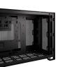2500D AIRFLOW Mid-Tower Dual Chamber PC Case - Black