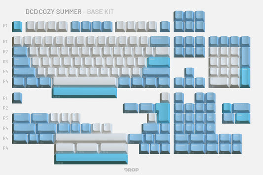 Drop DCD Cozy Summer Keycap Set - Base