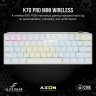 K70 PRO MINI WIRELESS 60% Mechanical CHERRY MX Speed Switch Keyboard with RGB Backlighting - White