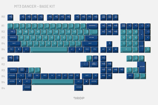 Drop MT3 Dancer Keycap Set - Base Kit