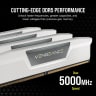 VENGEANCE® 32GB (2x16GB) DDR5 DRAM 4800MT/s CL34 Memory Kit — White