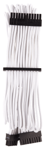Premium Individually Sleeved ATX 24-Pin Cable Type 4 Gen 4 – White