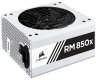 RMx White Series™ RM850x — 850 Watt 80 PLUS® Gold Certified Fully Modular PSU