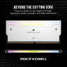 DOMINATOR® TITANIUM RGB 64GB (2x32GB) DDR5 DRAM Up To 6400MT/s CL32 Intel XMP Memory Kit — White